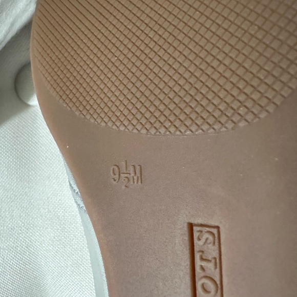 Never worn, silver Mocs. - Picture 11 of 11